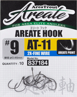 エリートフック2X・ファインワイヤー(AT-11) (3アイテム)